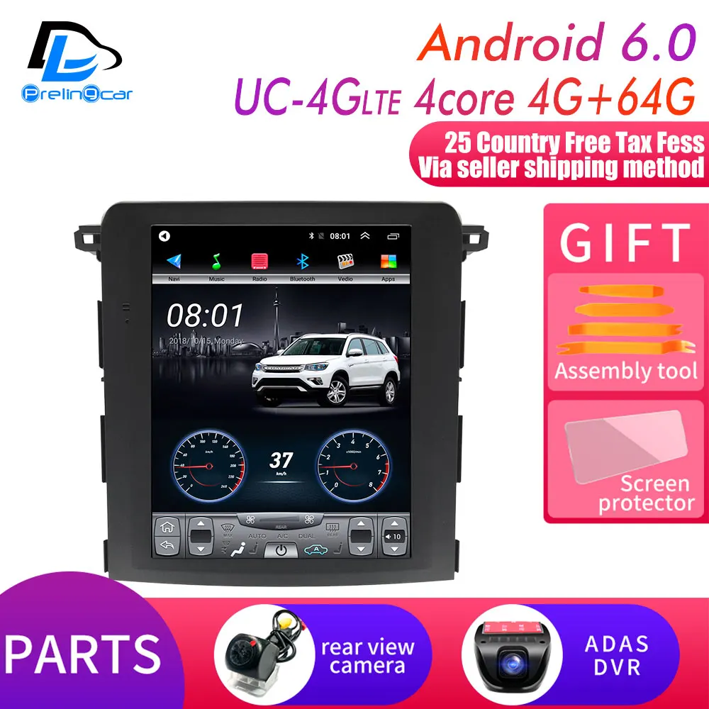 UC-4G DSP DVR 4G Lte 64G rom вертикальный экран android система Мультимедиа Видео Радио плеер для Subaru XV Навигация стерео - Цвет: UC-4G DSP DVR