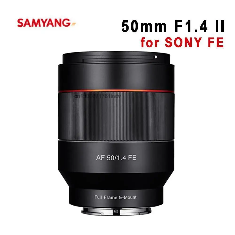 Объектив Samyang AF 50 мм F1.4 II FE линейный STM Автофокус Полнокадровый объектив с большой