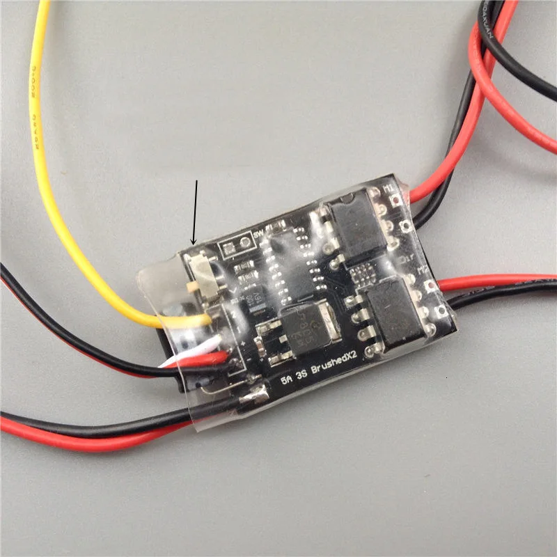 Двойной способ двунаправленный матовый Esc 2 s-3 s Lipo 5a Esc контроль скорости для Rc модели лодки/Танк 130 180 матовый мотор запасные части