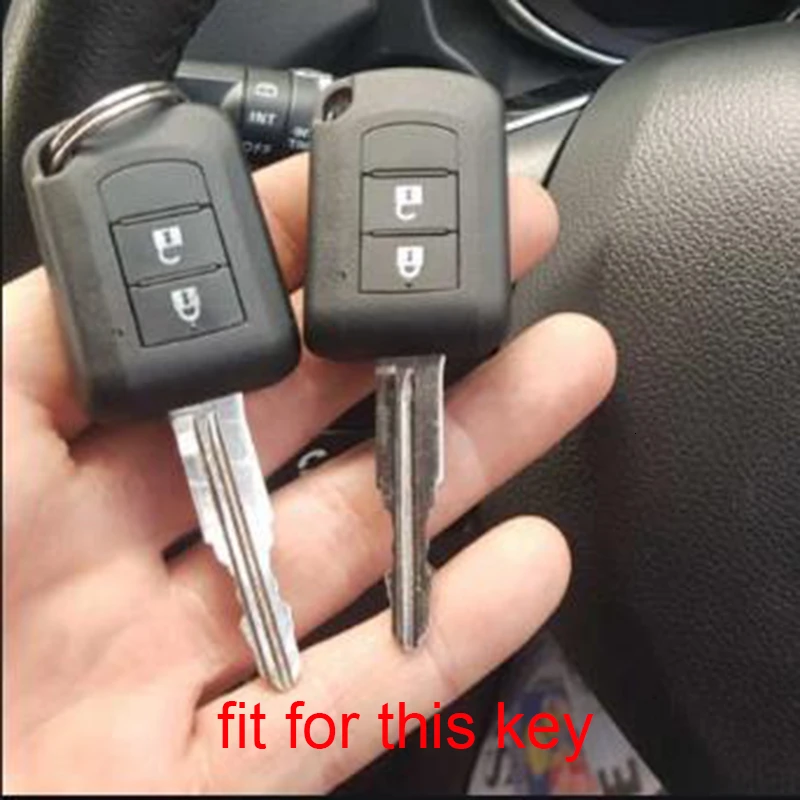 Чехол для ключа автомобиля из силикагеля Mitsubishi ASX Eclipse Spyder Outlander Lancer EX Galant Pajero 2016 2017