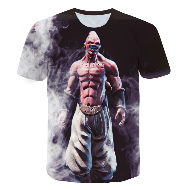 

3D Japanese Anime Goku Print Kids Summer T Shirt For Boys Fashion Cartoons Casual Baby Tshirt Girl Slim Short Sleeve Top Tees