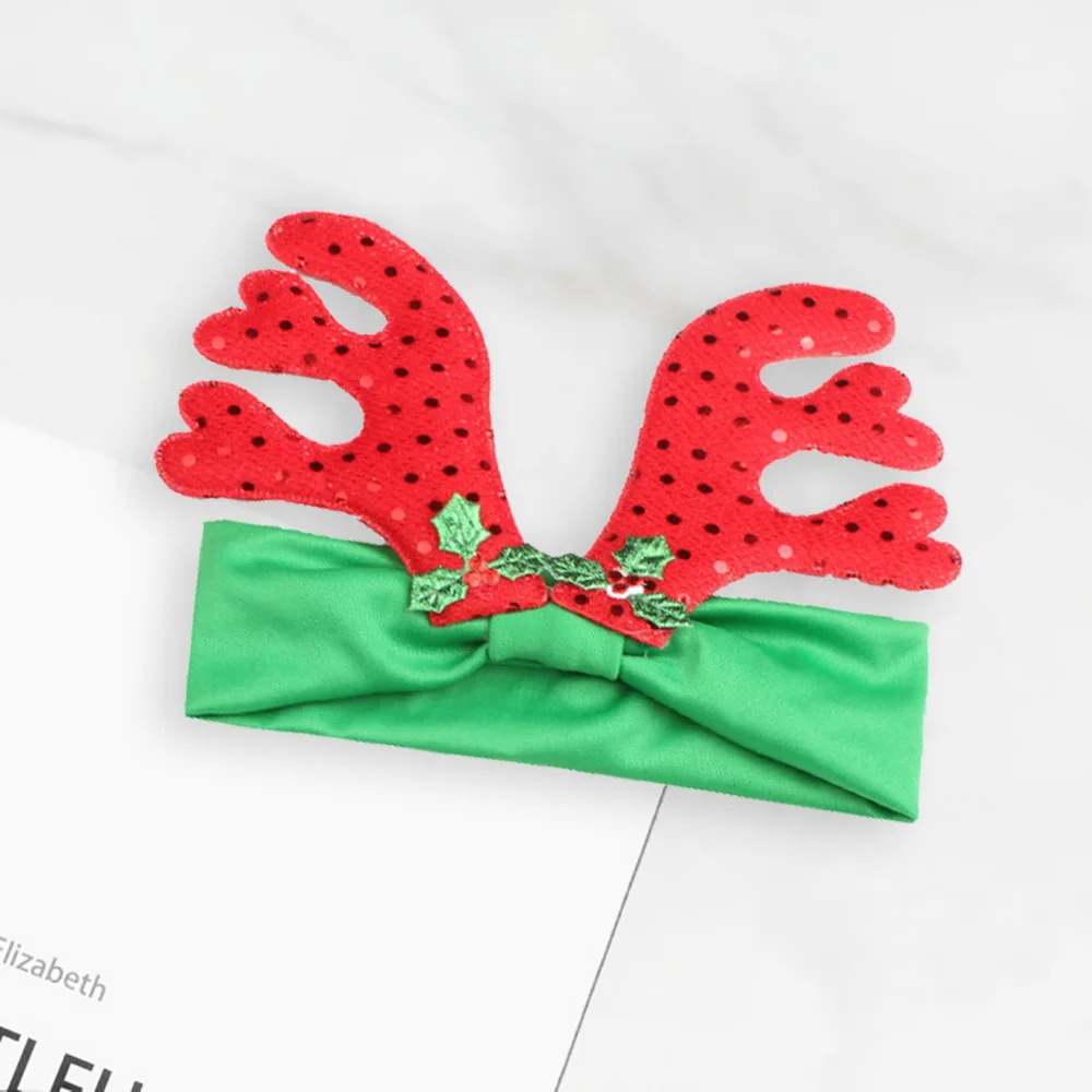 Украшение для детей повязка на голову малышей Рождественский олень оленьи рога