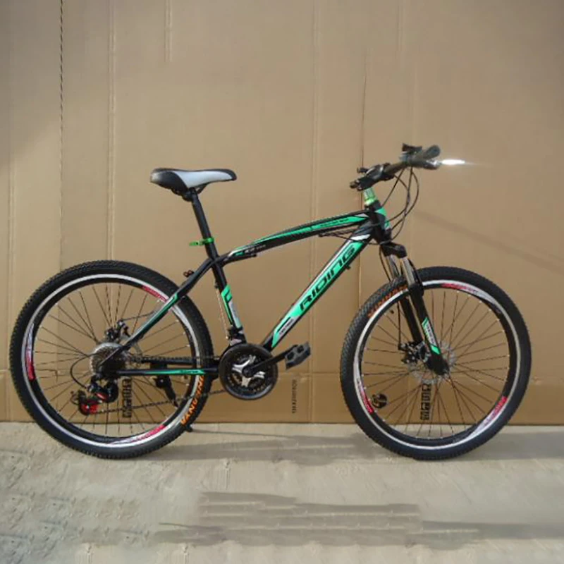 

high quality carbon steel material 21 speed 26 inch Spring Fork Cycling Equipment manufacturer mountain bike