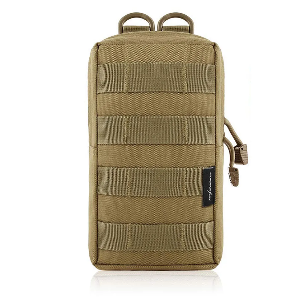 Tan 600D тактический EDC Molle сумка открытый жилет поясная сумка охотничий рюкзак аксессуар гаджет снаряжение сумка компактная водостойкая сумка - Цвет: Tan