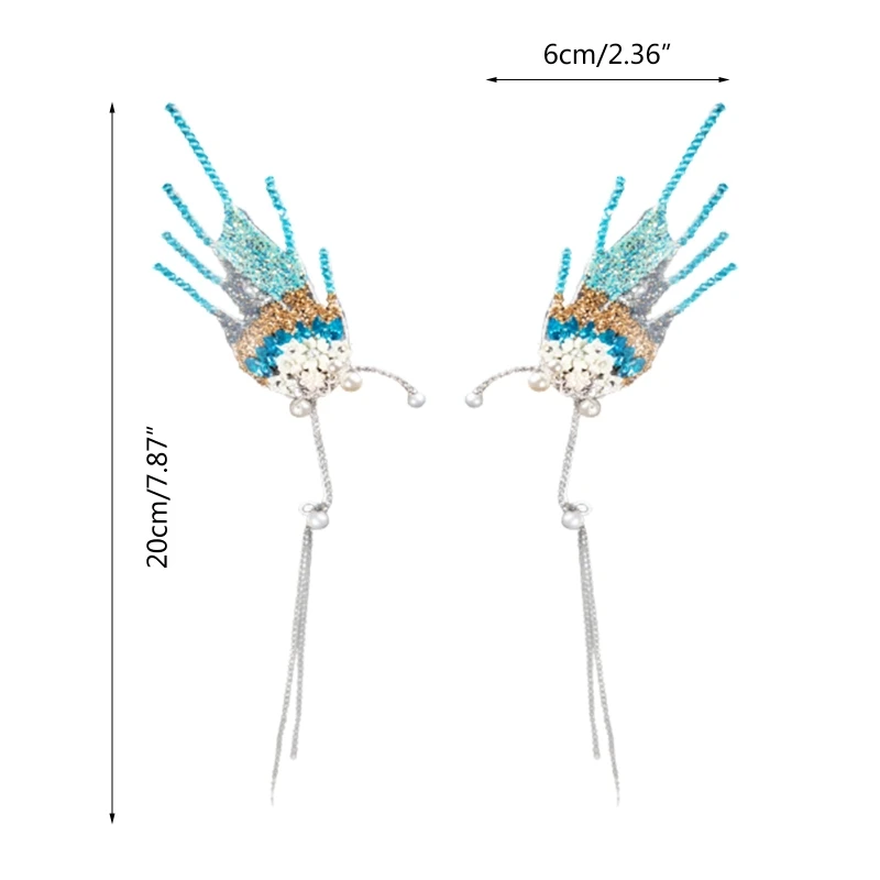 

Halloween Party Fairy Cosplay Costume Decoration 1 Pair Angel Elf Ears Silicone Fake Ear Props