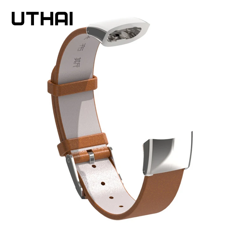 UTHAI P47 Genuine Leather Strap For Huawei Honor Band 3 Smart Watch Soft Bracelet | Watchbands