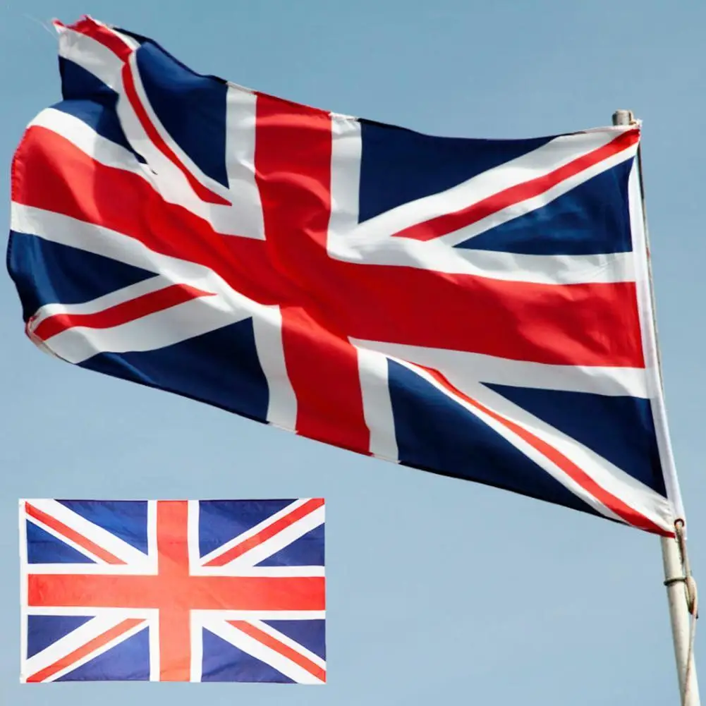 

90*150cm 3*5ft UK Flag Great British Banner GB Flag Scotland England UK Ireland Northern Kingdom United Flag Polyster Natio J6H9