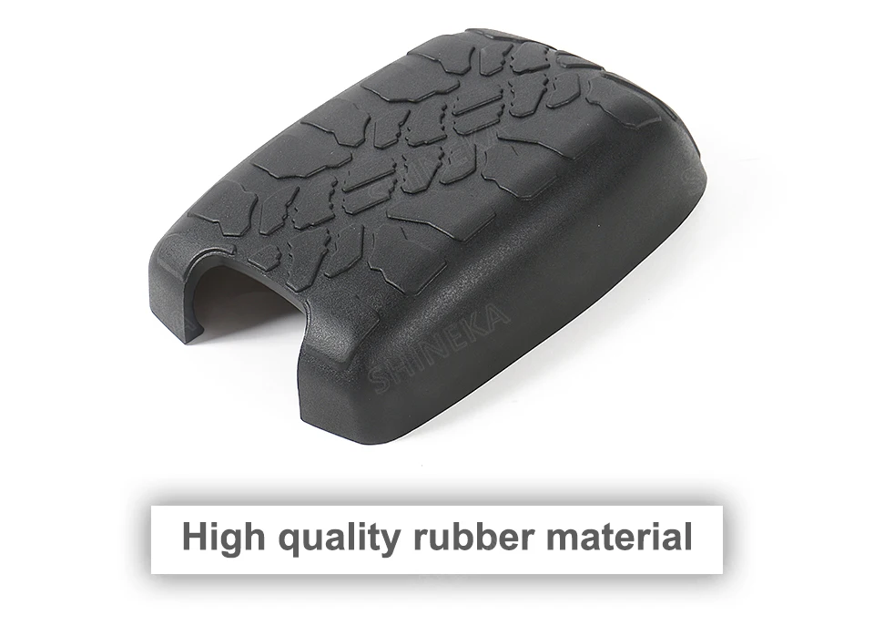 Подлокотник SHINEKA для Jeep Wrangler JK 2012-, резиновый подлокотник для протектора шин, подушка для Jeep Wrangler& Unlimited Sport