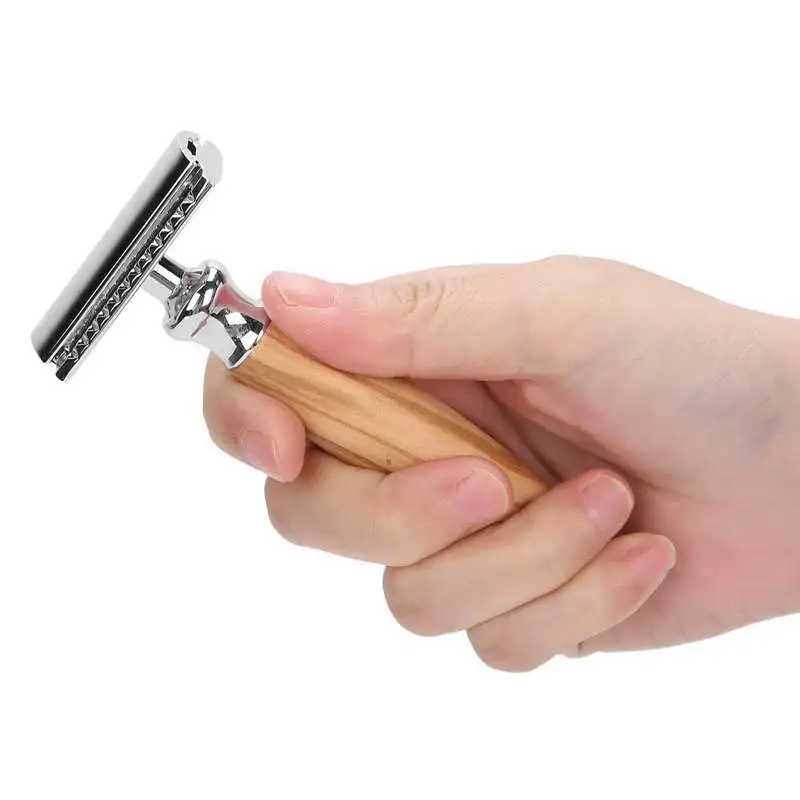 

Manual Safety Razor Portable Beard Cutter Beauty Salons Home Use for Body Hair Shaving Barber Shops