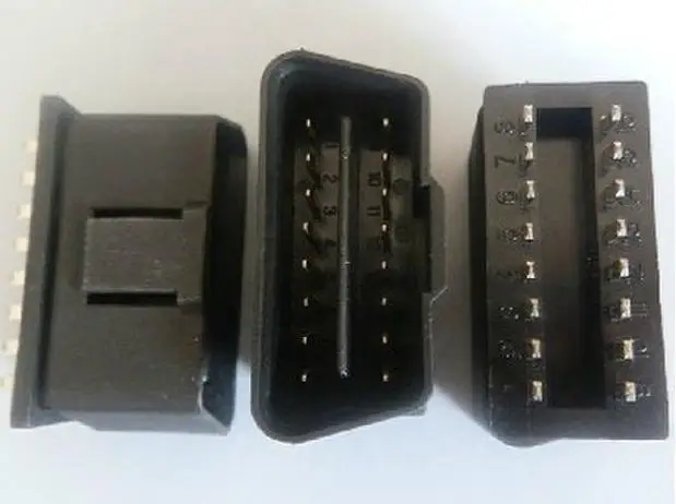 

Car OBD 16pin Male, Automotive Grade, Connect Vehicle Obd, Can Be Soldered to Pcb