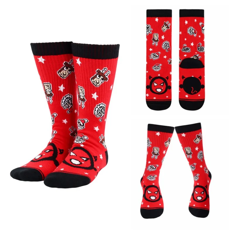 1 пара хит продаж рождественские носки для женщин и мужчин хлопковые эластичные