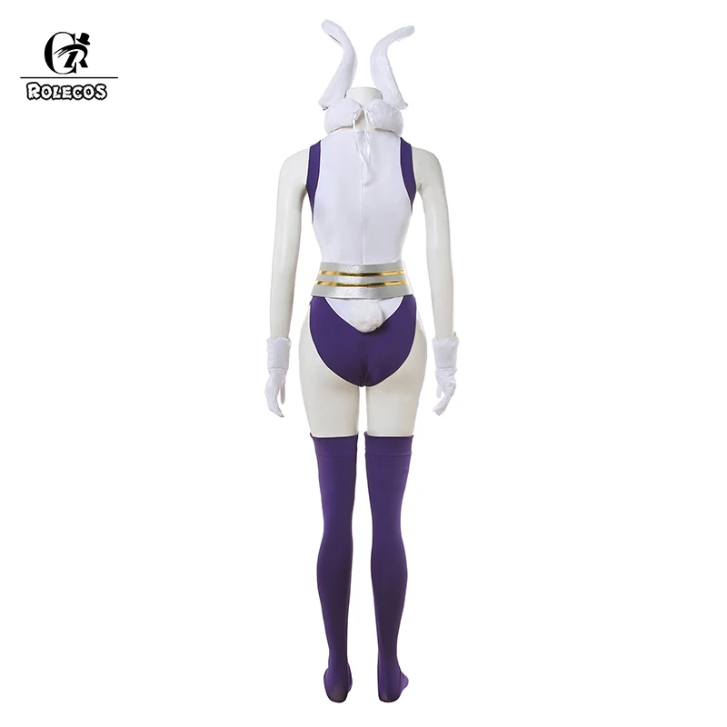 ROLECOS Miruko Косплей MHA Hero Mirko Костюм Кролика Сексуальное боди Кролика| |