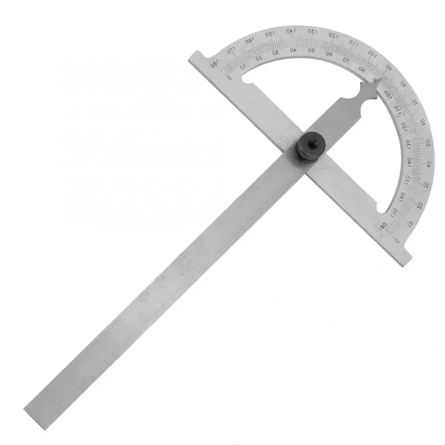 Плотник углеродистая сталь хромированный транспортир поворотный угломер