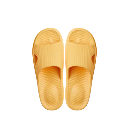 Yellow 35-36 Xiaomi/мужчины женщины пары тапочки на плоской подошве Летние вьетнамки сандалии домашние повседневные шлёпанцы для ванной с булге массаж точки - Цвет: Yellow 35-36