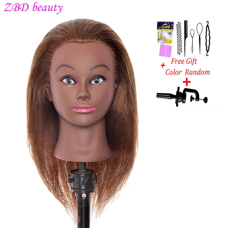 Afro Mannequin Practice Dummy Head  For Hairdressing Training Or Mannequin  Head  With Hair For Braiding