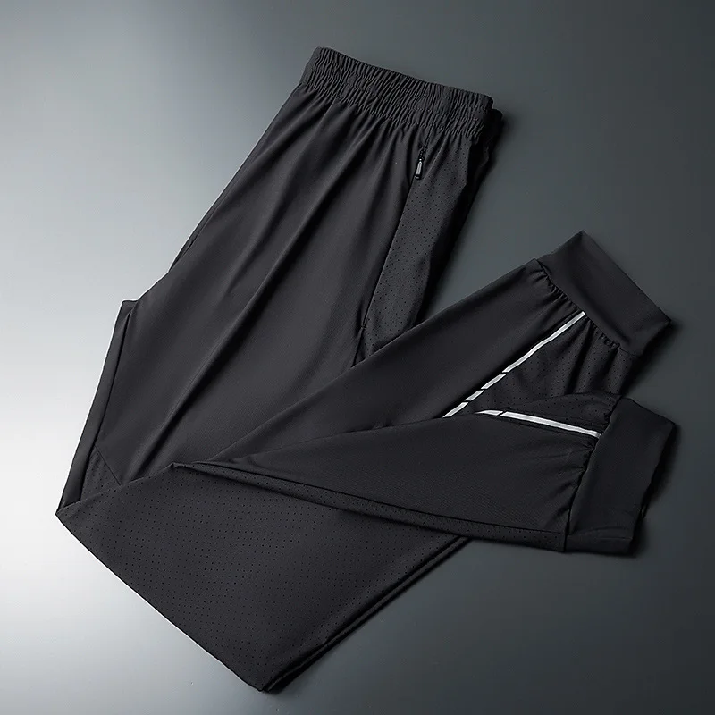 2020 Sports Running Pants Men's Breathable Fitness Training Jogging Sweatpants Black Basketball Tennis Trousers | Спорт и