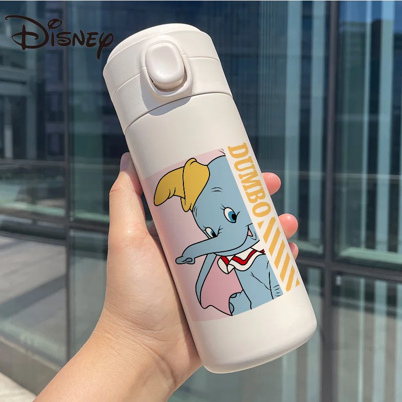 

Disney Dumbo 2021 New Couple Insulated Bottle Cute Water Glass Female Minimalist Cup thermos bottle