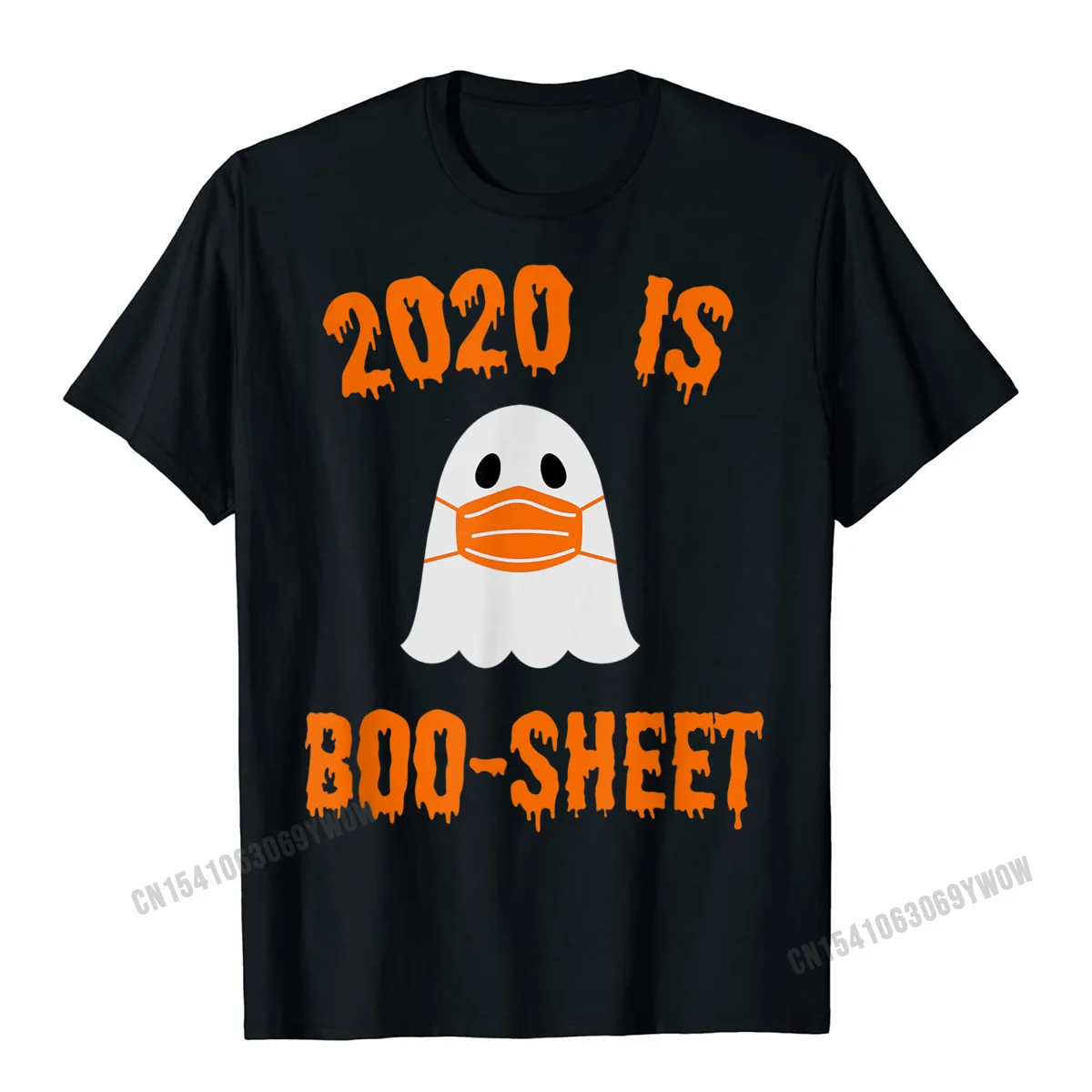 

Halloween Funny Boo Sheet Ghost Costume T-Shirt Party T Shirt Faddish Harajuku Cotton Male Tops Shirts Casual