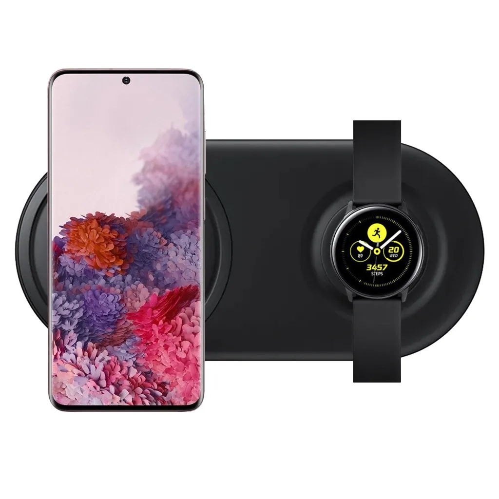 3 в 1 Qi Беспроводное зарядное устройство AirPower быстрое s для iPhone X/XS/MAS/XR/8 plus Apple Watch