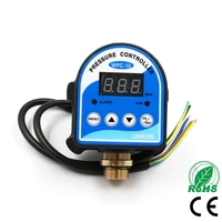 1 pc hot digital pressure control switch wpc 10 digital display eletronic pressure controller for water pump with 12 g adapter