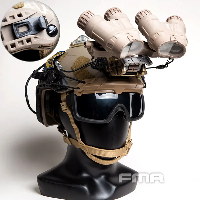 FMA тактические Защитные очки для шлема с противотуманным покрытием защитные |