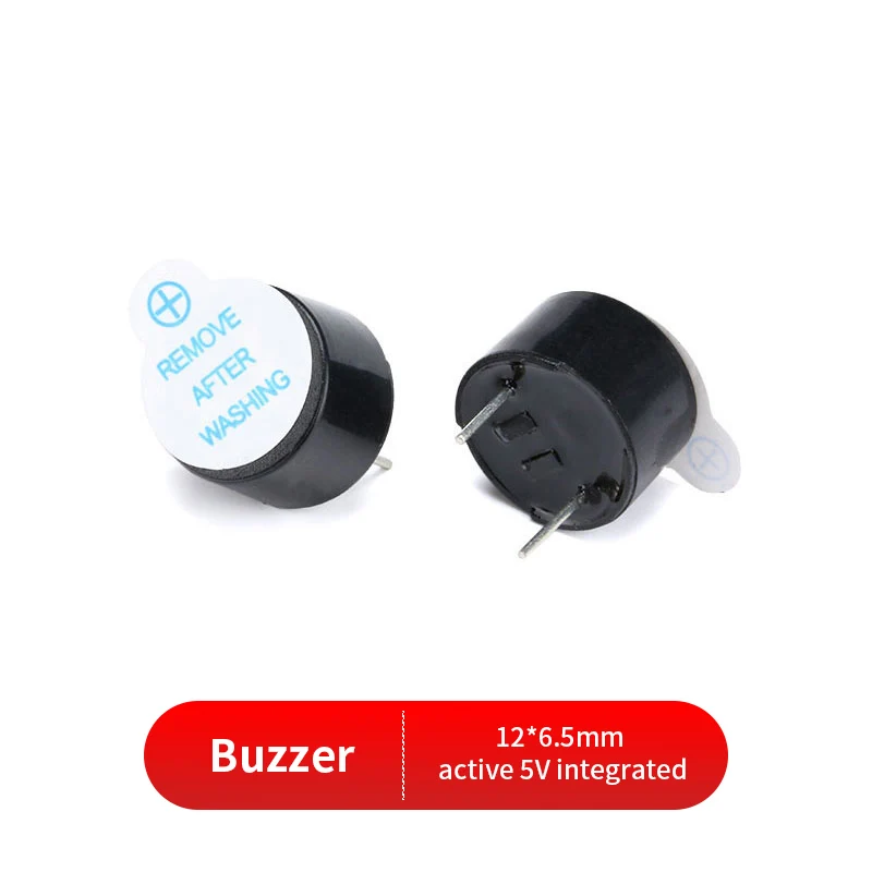 10pcs 3V 3.3V 5V 12V 24V Active Buzzer Magnetic Long Continous Beep Tone 12MM 9.5MM Active/Passive Piezo Buzzers Fit For Arduino |