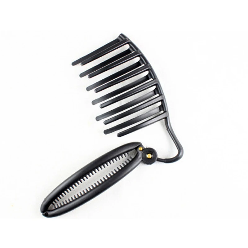 

Women Girl Hair Clips Hair Styling Accessories Female Dunot Bun Braiding Maker Black Weave Tool Braider Twist Roller 2021