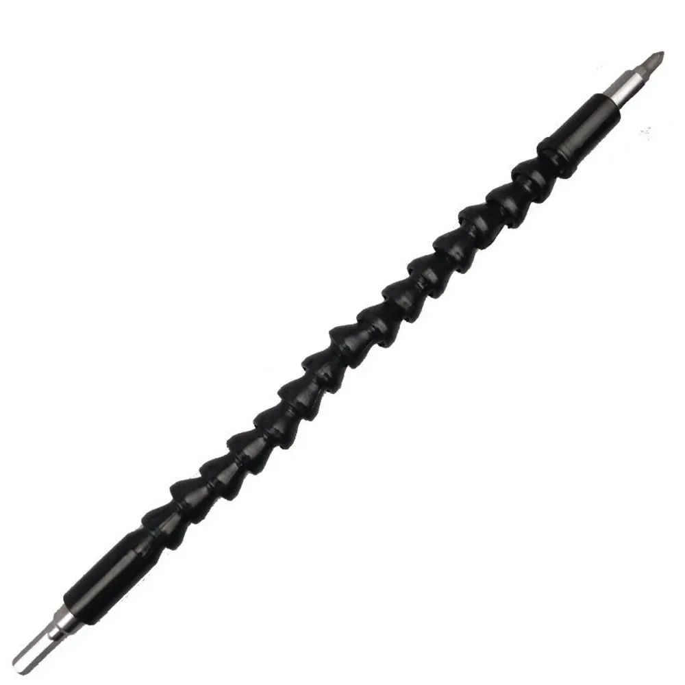 

12pcs Flexible Shaft Drill Bit Extension Screwdriver Connecting Rod Set Anti-slip Professional Precision Repair Power Tool Part