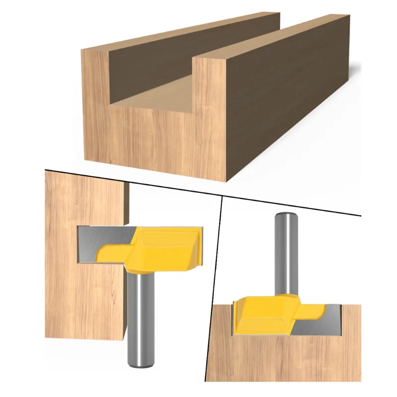 

Woodworking bottom cleaning cutter large diameter bottom cleaning cutter slotting cutter scraping cutter flat end cutter woodwor
