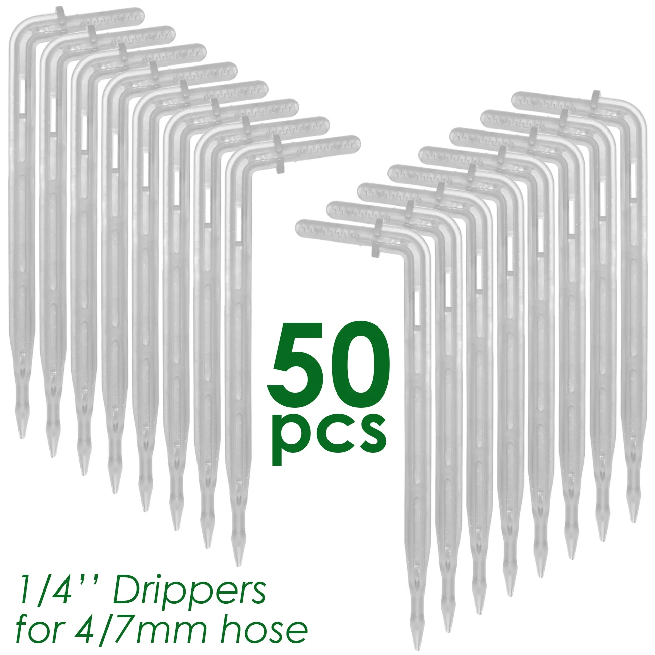 

KESLA 50x садовый шланг прозрачный с капельницей 4/7 мм