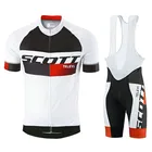 Комплект одежды для велоспорта SCOTT Teleyi, летняя, дышащая, для командных гонок, велосипедов
