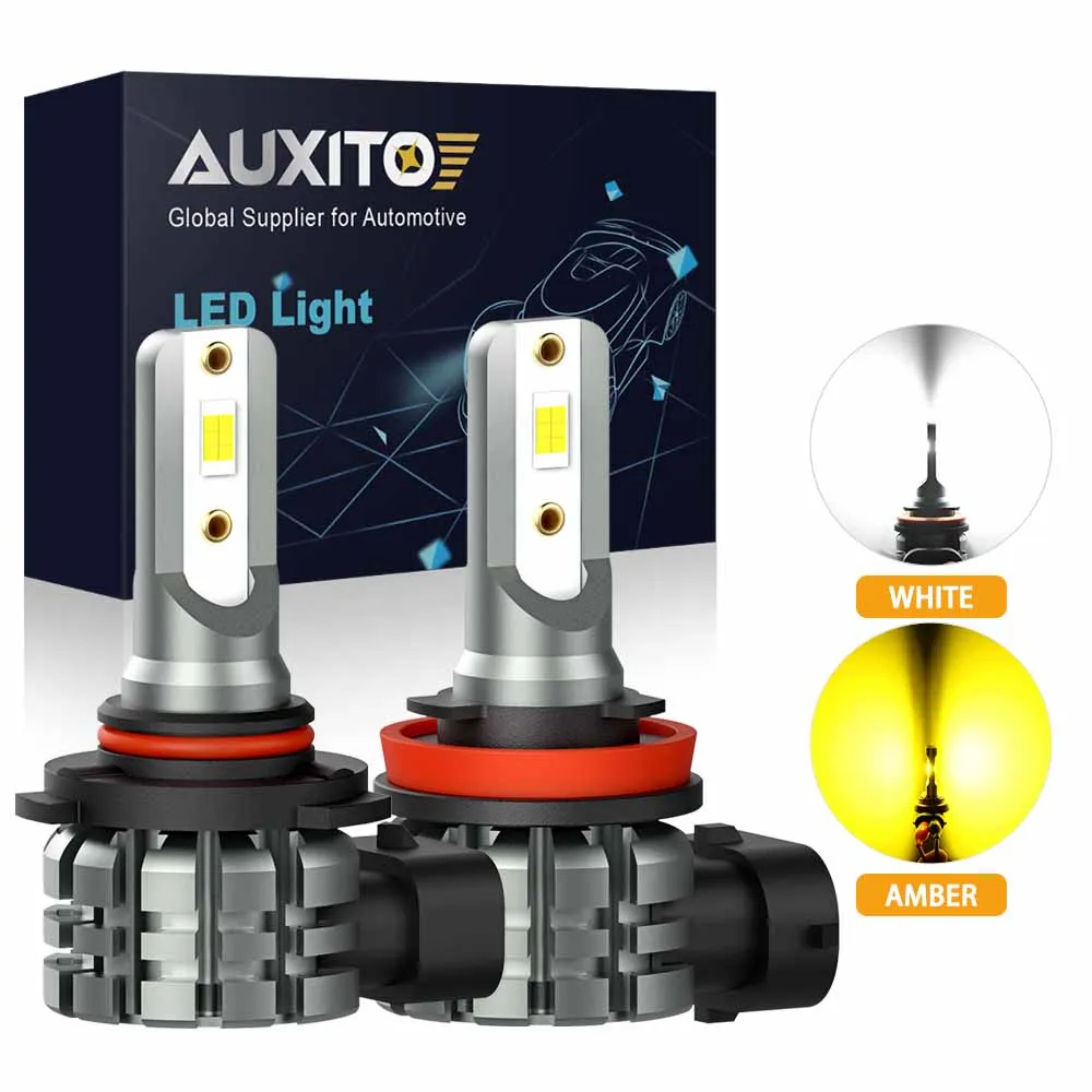 

2 шт., автомобисветодиодный светодиодсветодиодный лампы H8 H11 H9 H10 H16JP HB4 9006 HB3 9005 6000 лм 3000 К