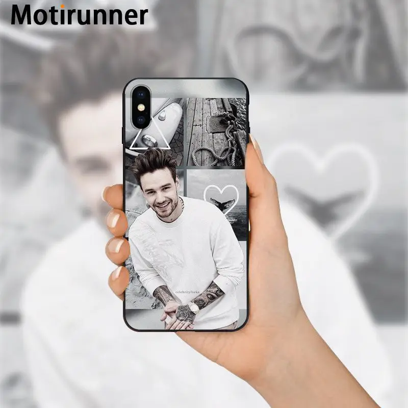 Высококачественный чехол для телефона Motirunner One Direction Liam Payne iPhone 11 pro XS MAX 8 7 6 6S Plus X 5 5S