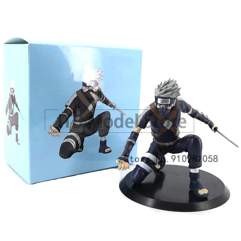 Наруто Аниме фигурки Модель тени для косплея героя Хатаке Какаси из аниме с Ножи