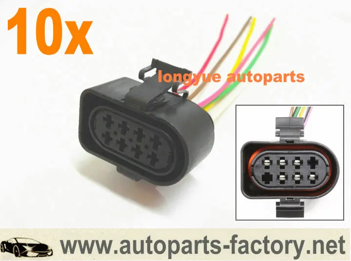 10 шт. многофункциональный разъем передачи для 99 05 VW Jetta Golf MK4 Beetle 3A0973207A|Кабели
