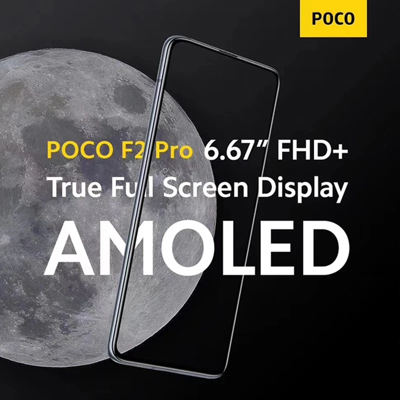 Xiaomi глобальная версия POCO F2 Pro 6 ГБ 128 5G Смартфон Snapdragon 865 4700 мАч 30 Вт Быстрая зарядка
