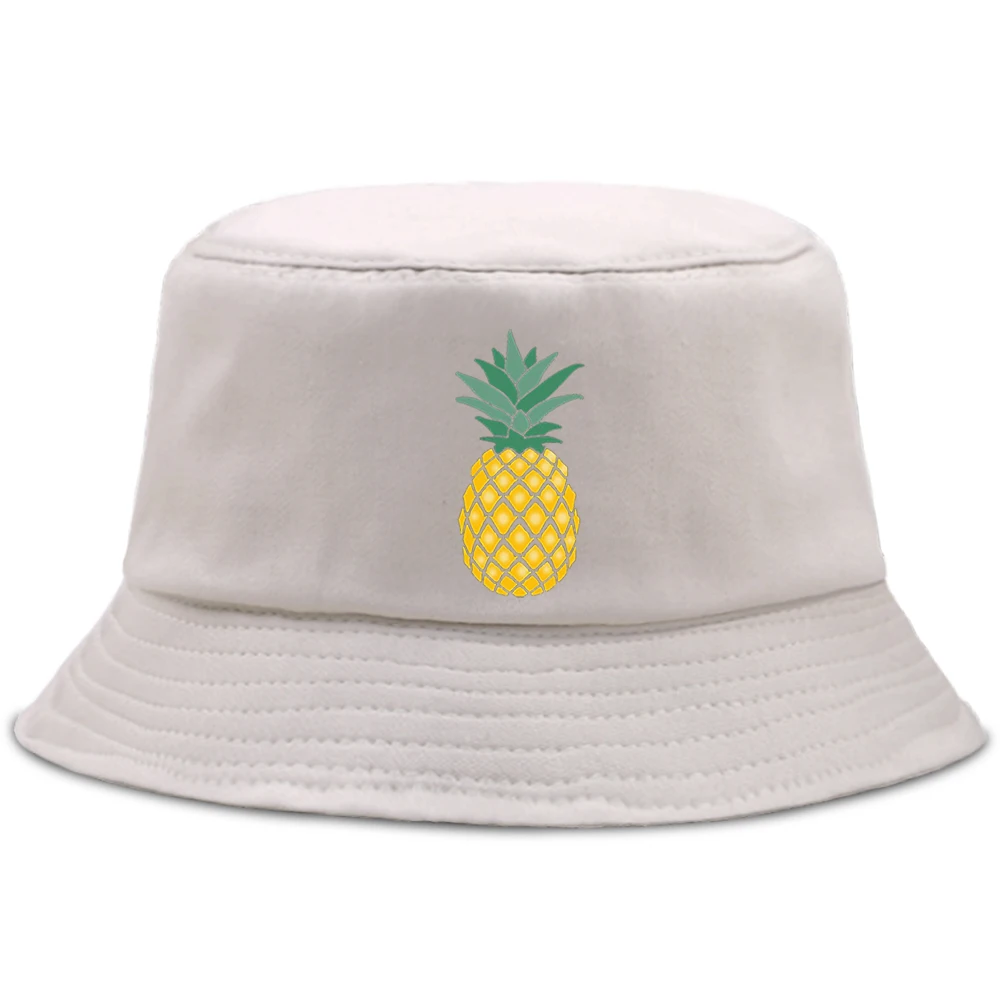 

Панама в стиле хип-хоп с принтом фруктов и ананасов