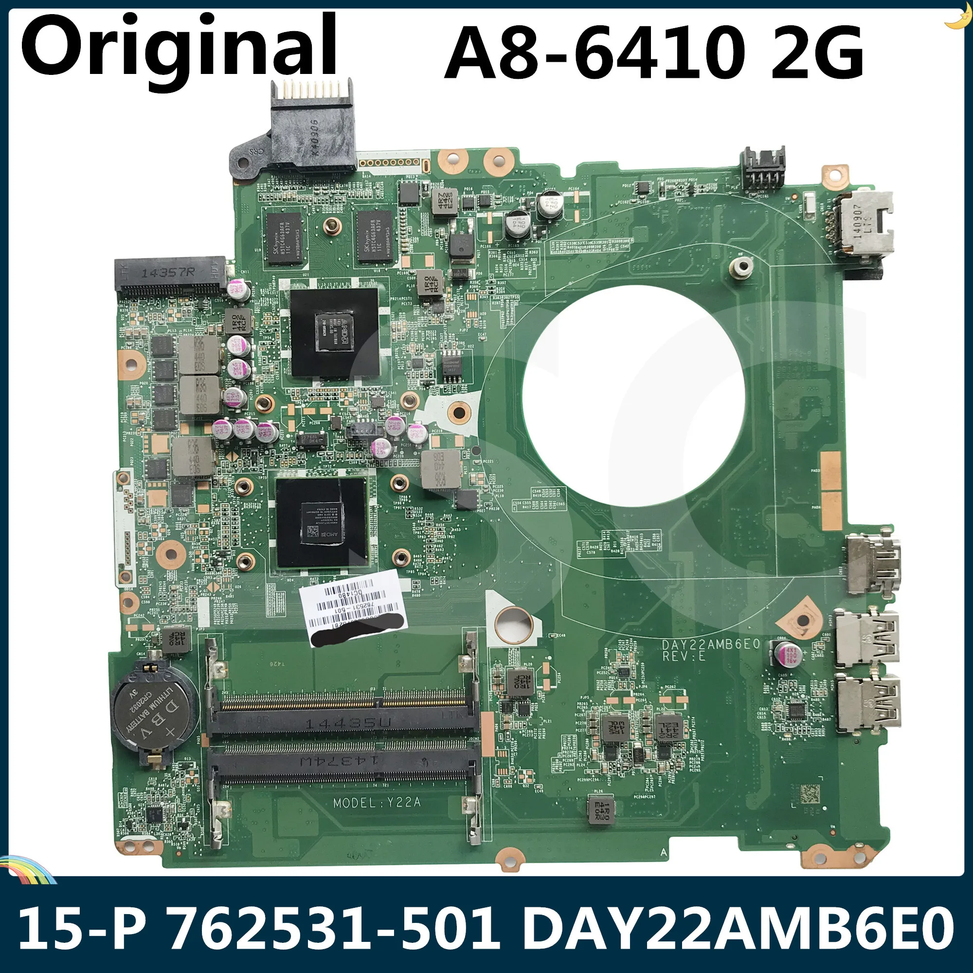 СОП для струйного принтера HP Pavilion 15 P Материнская плата ноутбука DAY22AMB6E0 762531 001 501