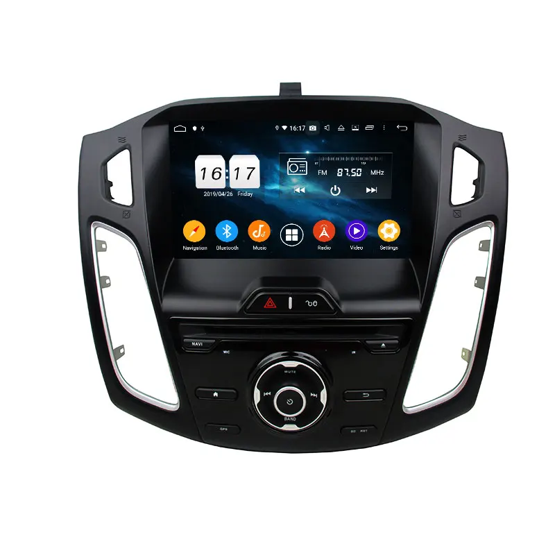 Автомагнитола 9 дюймов 1 Din 8 ядер Android 0 для Ford Focus 2012 2014 Автомобильный