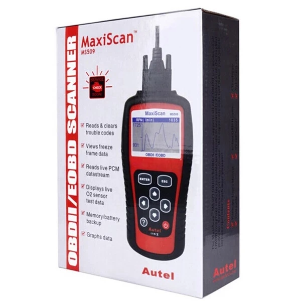 Авто диагностический сканер MaxiScan MS509 OBD2/EOBD (система бортовой диагностики авто код