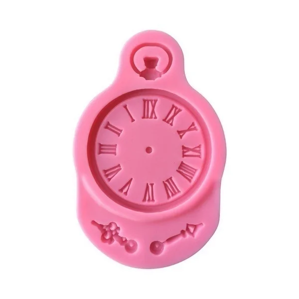 3D DIY Fondant Silicone Mold Clock Watch Cake Decorating Tool Sugar Craft Chocolate | Дом и сад