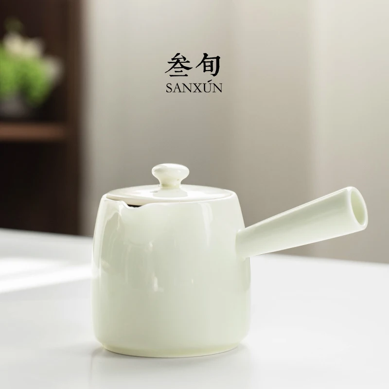 

ten-day primrose glaze Japanese side pot of small household kung fu tea set ceramic teapot to filter the teapot tea pot