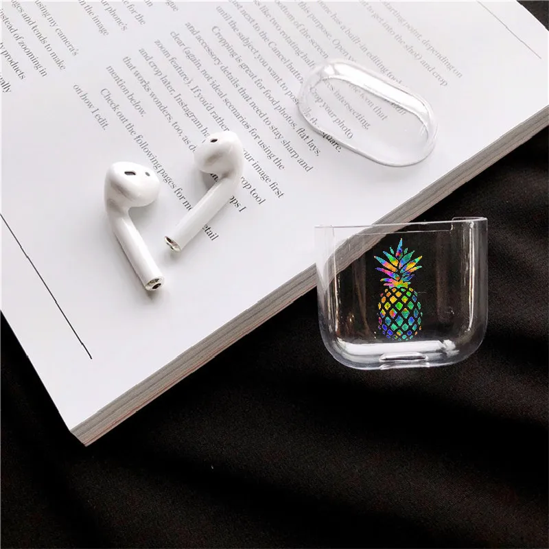 Милый чехол с цветочными растениями для Apple iPhone зарядный футляр AirPods Pro жесткий