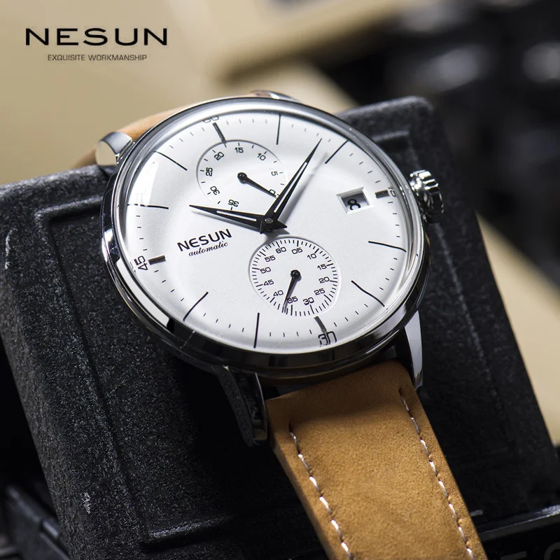 

Switzerland Men Mechanical Wristwatches Nesun Automatic Watch Men Luxury Brand Datejust Fashion Clock Man Gift Relogio Masculino