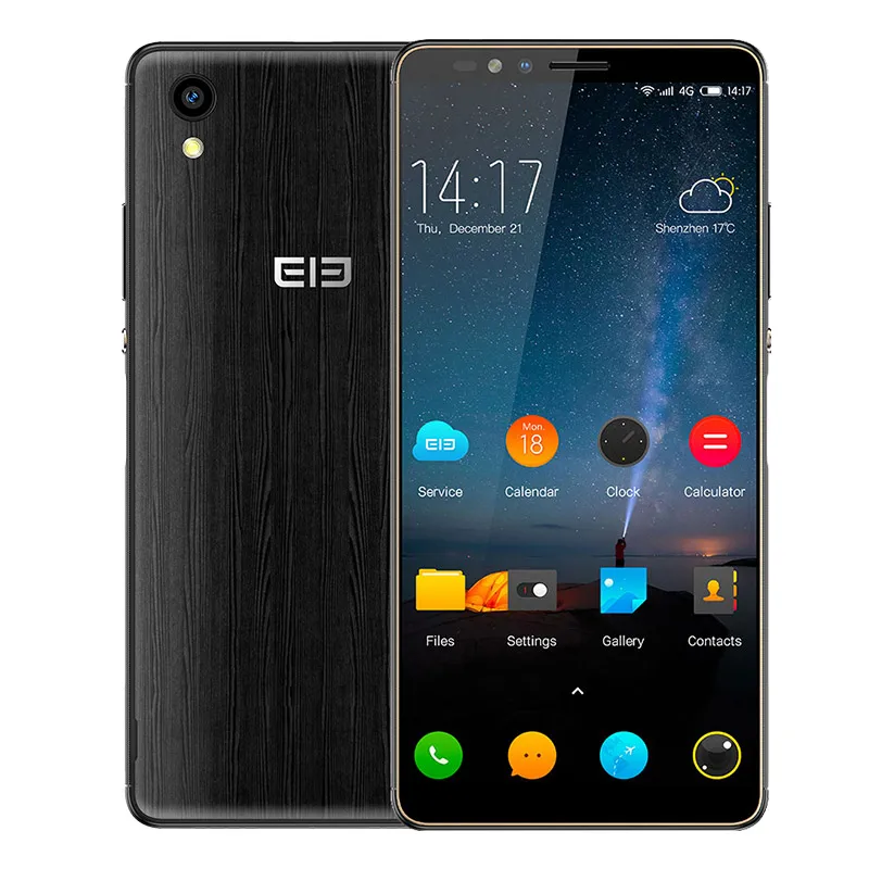 Elephone A2 5 47 дюймов 18:9 полноэкранный мобильный телефон Android 8 1 MT6580 четырехъядерный