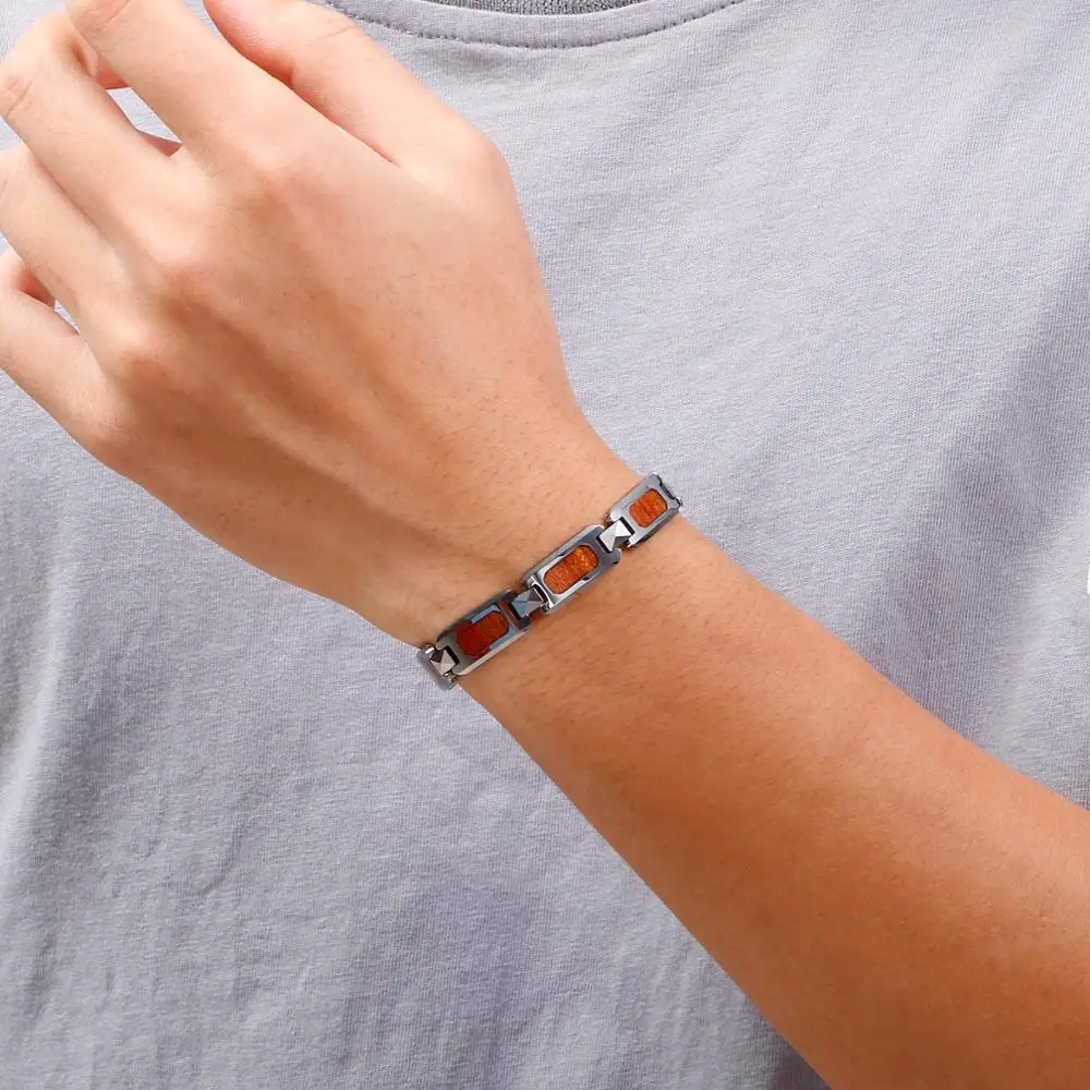 

Kalen Bracelet Stainless Steel Featured Mechanical for Men's 210mm Charm Men's Jewelry