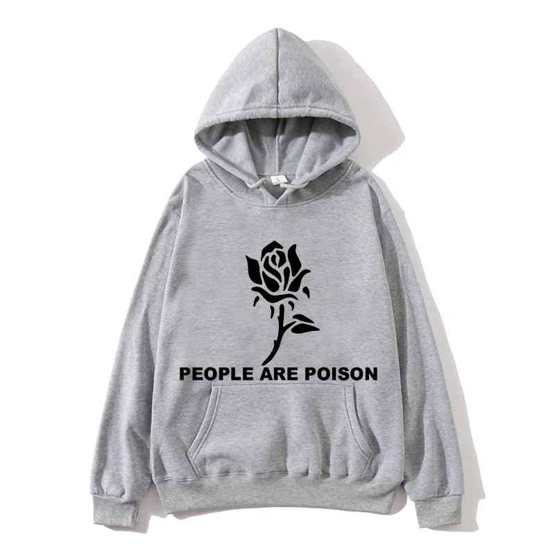 

New Fashion 2020 Latest Harajuku Poison Rose Print Hoodie High Quality Men's and Women's Casual Street Dance Costumes