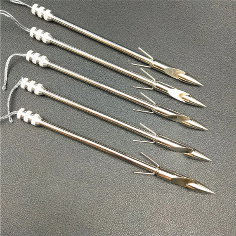 10 шт/12 шт из нержавеющей стали лук и стрелы Рыбалка Рогатка пуля пули навыки