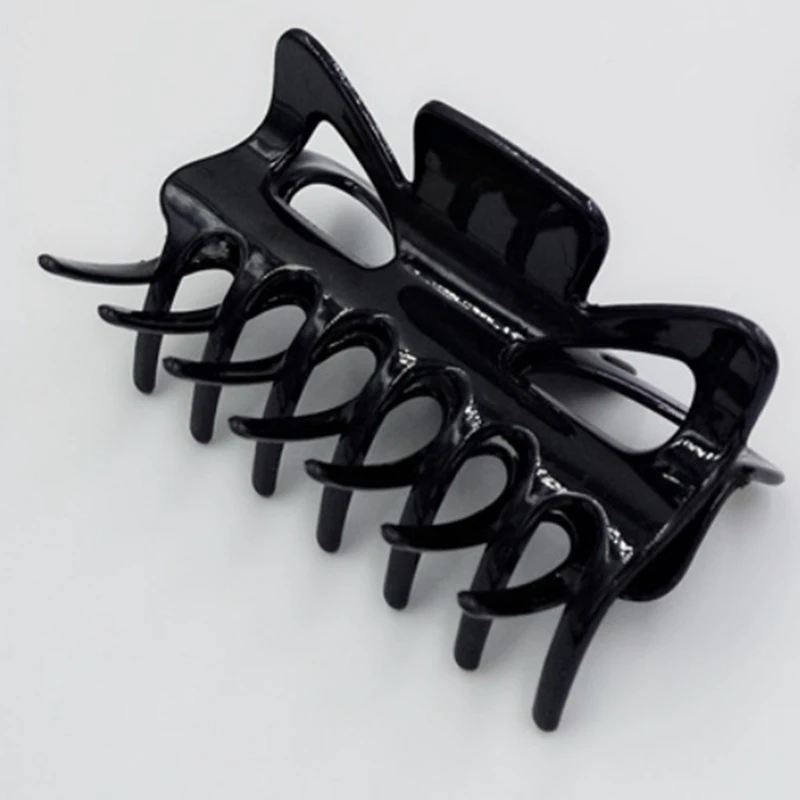 Women Large Hair Clamps Claw Clip Lady Female Casual Big Barrette Crab Claws Headwear Accessories |
