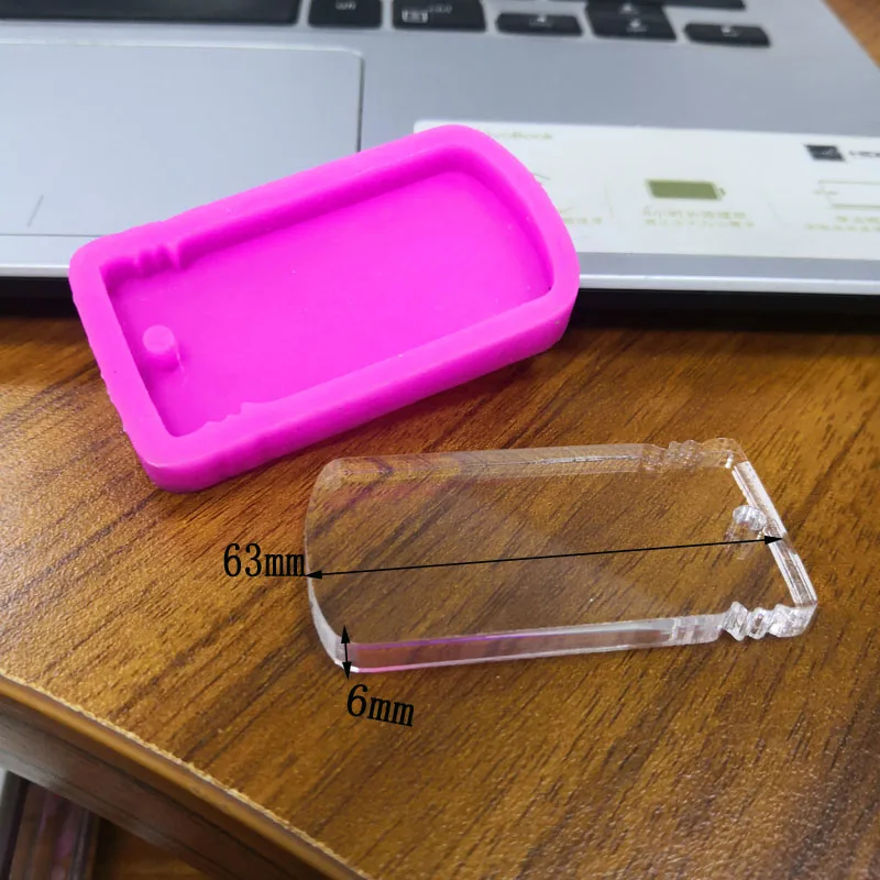 Новинка блестящая силиконовая форма KLM для брелока инструмент торта клейкая